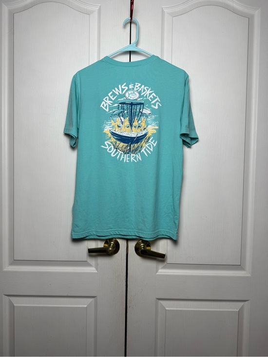 Southern Tide Other - Southern Tide Men's Short Sleeve T-Shirt in Aqua Blue Size Small